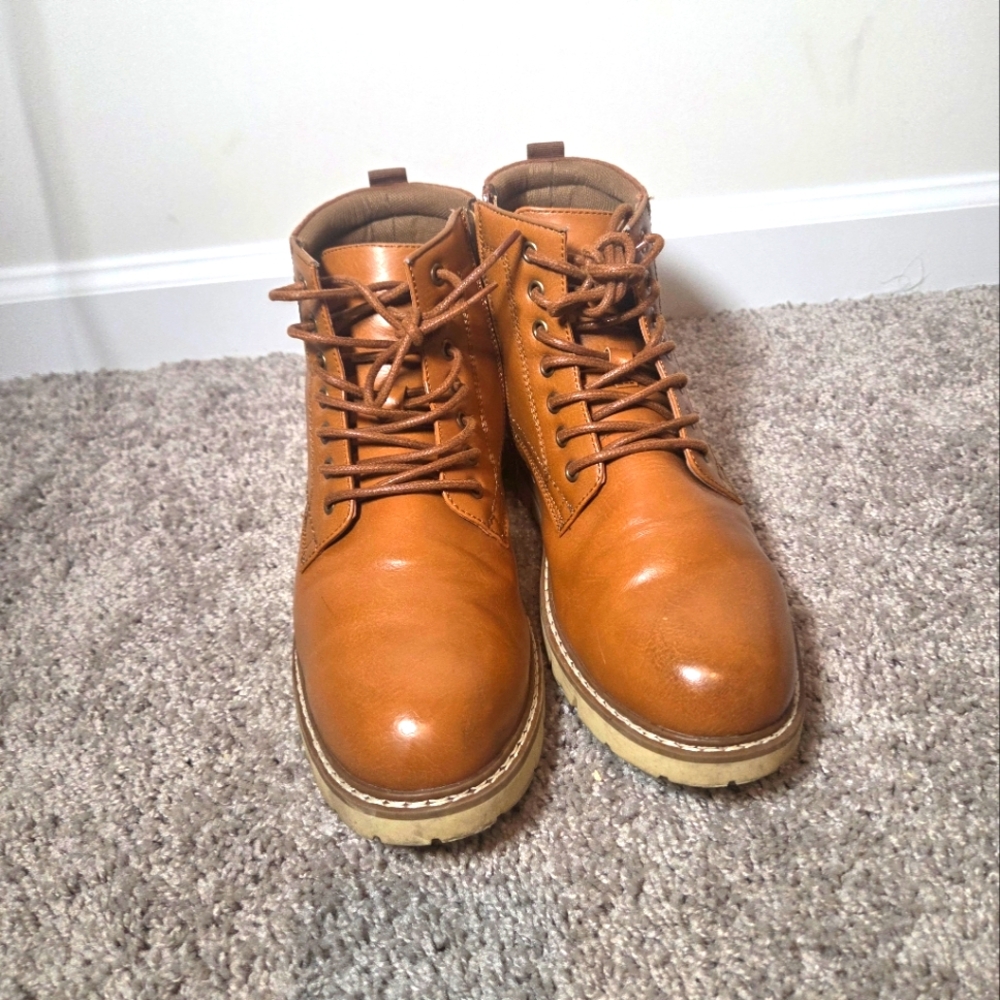 Mens Steve Madden Zip Up Boots